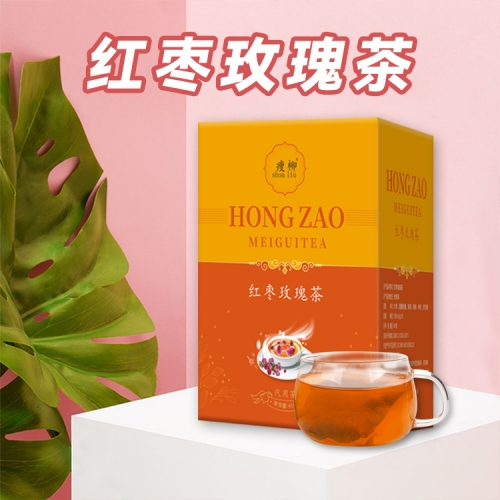 扬州红枣玫瑰茶